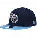 Бейсболка Tennessee Titans New Era Basic 9FIFTY Adjustable - Navy/Light Blue