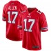 Игровая джерси Josh Allen Buffalo Bills Nike Alternate - Red