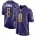Игровая джерси Lamar Jackson Baltimore Ravens Nike Alternate Game - Purple