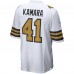 Игровая джерси Alvin Kamara New Orleans Saints Nike Alternate Game - White