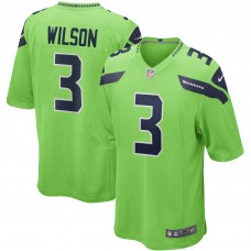 Игровая джерси Russell Wilson Seattle Seahawks Nike Alternate Game - Neon Green