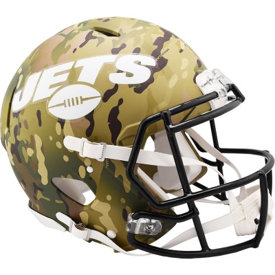 Шлем NFL New York Jets Authentic Riddell Camo Alternate Revolution Speed Authentic