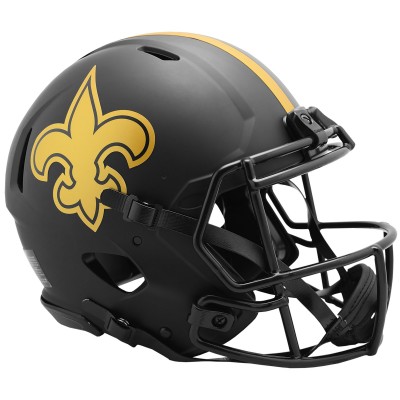 New Orleans Saints Fanatics Authentic Riddell Eclipse Alternate Revolution Speed Authentic Football Helmet