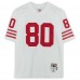 Autographed San Francisco 49ers Jerry Rice Fanatics Authentic White Mitchell & Ness Replica Jersey with HOF 2010 Inscription