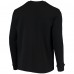 Футболка с длинным рукавом Cincinnati Bengals Dunbrooke Logo Maverick Thermal Henley - Black