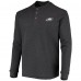 Футболка с длинным рукавом Philadelphia Eagles Dunbrooke Logo Maverick Thermal Henley - Charcoal