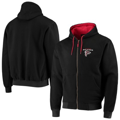 Толстовка на молнии Atlanta Falcons Dunbrooke Craftsman Thermal-Lined - Black