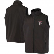 Atlanta Falcons Dunbrooke Circle Archer Softshell Full-Zip Vest - Black