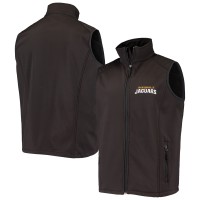 Jacksonville Jaguars Dunbrooke Black Circle Archer Softshell Full-Zip Vest