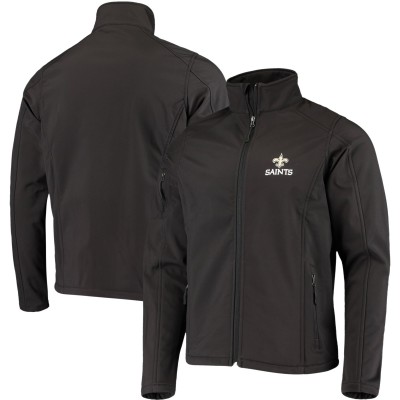 Кофта на молнии New Orleans Saints Dunbrooke Sonoma Softshell - Black
