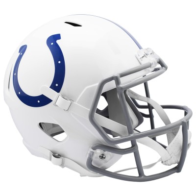 Indianapolis Colts Riddell Replica Revolution Speed Full-Size Football Helmet for Display