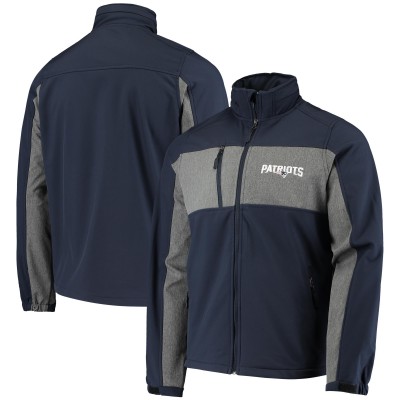 Куртка на молнии New England Patriots Dunbrooke Circle Zephyr Softshell - Navy