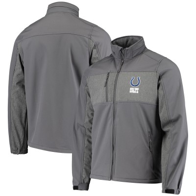 Кофта на молнии Indianapolis Colts Dunbrooke Circle Zephyr Softshell - Graphite