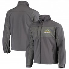 Кофта на молнии Los Angeles Chargers Dunbrooke Circle Zephyr Softshell - Graphite