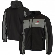 Куртка на молнии Arizona Cardinals Dunbrooke Circle Zephyr Softshell - Black