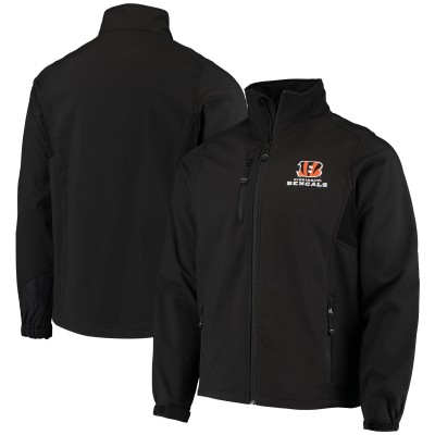 Кофта на молнии Cincinnati Bengals Dunbrooke Circle Softshell Fleece - Black