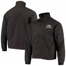 Толстовка на молнии Baltimore Ravens Dunbrooke Black Circle Softshell Fleece