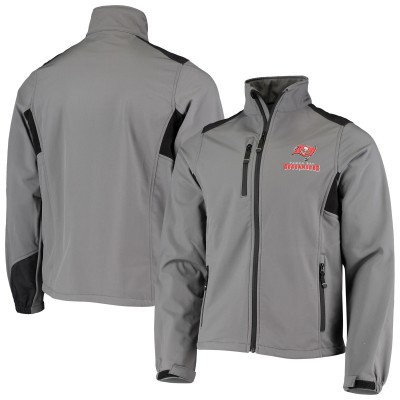 Кофта на молнии Tampa Bay Buccaneers Dunbrooke Circle Softshell Fleece - Charcoal
