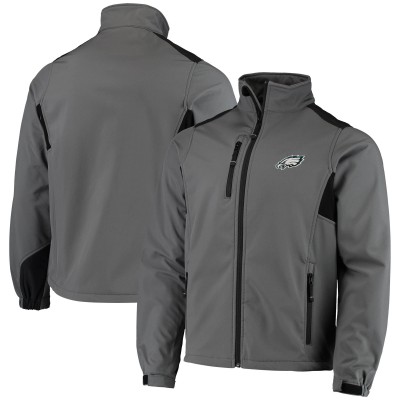 Кофта на молнии Philadelphia Eagles Dunbrooke Circle Softshell Fleece - Charcoal