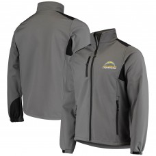 Кофта на молнии Los Angeles Chargers Dunbrooke Circle Softshell Fleece - Charcoal