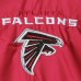 Кофта на молнии Atlanta Falcons Dunbrooke Logo Legacy Stadium- Red