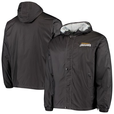 Jacksonville Jaguars Dunbrooke Black Logo Legacy Stadium Full-Zip Jacket