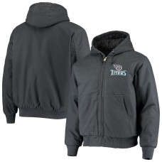 Куртка на молнии Tennessee Titans Dunbrooke Dakota Cotton Canvas - Navy