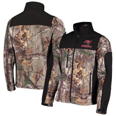 Кофта на молнии Tampa Bay Buccaneers Dunbrooke Circle Hunter Softshell - Realtree Camo/Black