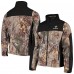Кофта на молнии New Orleans Saints Dunbrooke Circle Hunter Softshell - Realtree Camo/Black