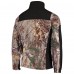 Кофта на молнии New Orleans Saints Dunbrooke Circle Hunter Softshell - Realtree Camo/Black