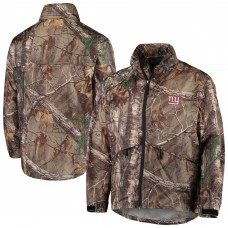 Кофта на молнии New York Giants Dunbrooke Circle Sportsman Waterproof Packable - Realtree Camo