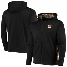 Толстовка на молнии New York Giants Dunbrooke Decoy Tech Fleece - Black/Realtree Camo