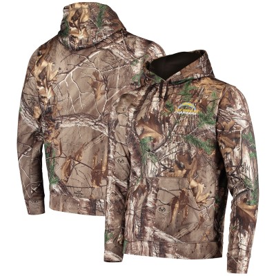 Толстовка Los Angeles Chargers Dunbrooke Circle Champion Tech Fleece - Realtree Camo