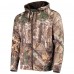 Толстовка флисовая на молнии New Orleans Saints Dunbrooke Trophy Tech - Realtree Camo