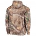 Толстовка флисовая на молнии New Orleans Saints Dunbrooke Trophy Tech - Realtree Camo
