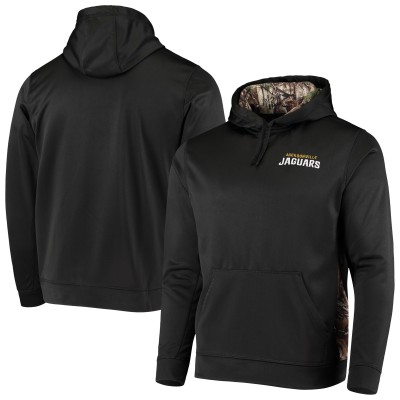 Толстовка Jacksonville Jaguars Dunbrooke Logo Ranger - Black/Realtree Camo