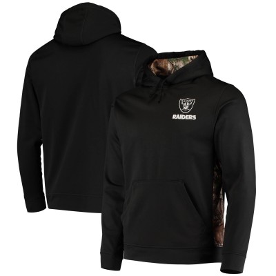 Толстовка Las Vegas Raiders Dunbrooke Logo Ranger - Black/Realtree Camo
