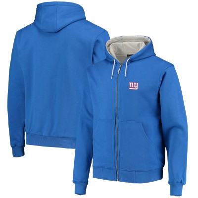 Толстовка на молнии New York Giants Dunbrooke Craftsman Thermal-Lined - Royal