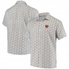 Chicago Bears Tommy Bahama Baja Mar Woven Button-Up Shirt - White