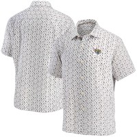 Jacksonville Jaguars Tommy Bahama Baja Mar Woven Button-Up Shirt - White