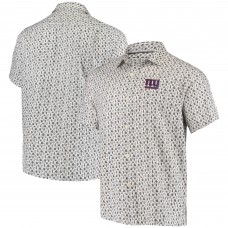 New York Giants Tommy Bahama Baja Mar Woven Button-Up Shirt - White