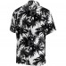 Рубашка Baltimore Ravens Tommy Bahama Sport Harbor Island Hibiscus Camp - Black