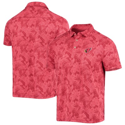 Поло Arizona Cardinals Tommy Bahama Sport Palmetto Palms - Cardinal