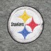 Кофта на кнопках Pittsburgh Steelers Tommy Bahama Quilt to Last Reversible Tri-Blend - Gray/Black