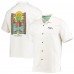 Рубашка с коротким рукавом Seattle Seahawks Tommy Bahama Sport Tropical Tailgate Silk - White