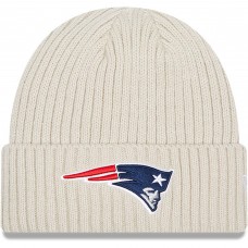 Вязанная шапка New England Patriots New Era Core Classic Stone - Cream