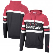 Толстовка с капюшоном Arizona Cardinals Mitchell & Ness Head Coach - Cardinal/Black