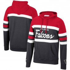 Толстовка с капюшоном Atlanta Falcons Mitchell & Ness Head Coach - Red/Black