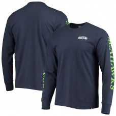 Футболка с длинным рукавом Seattle Seahawks 47 Franklin - College Navy