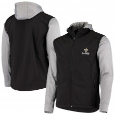 Куртка на молнии New Orleans Saints Dunbrooke Alpha - Black/Gray